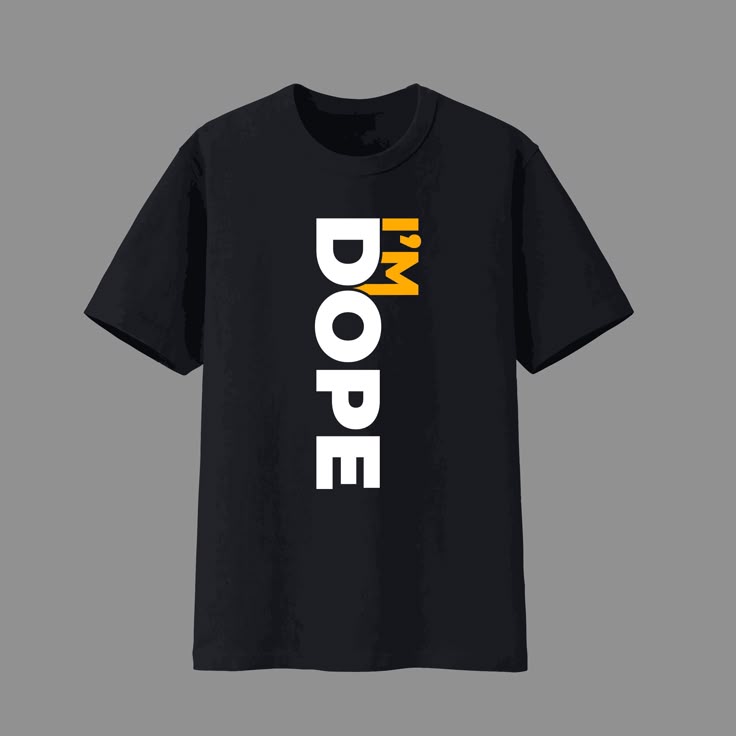 Black Casual T-Shirt