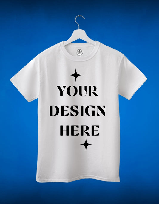 Customize Cotton T-shirt white